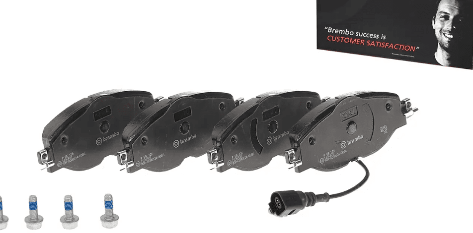 Pastilha de Freio Dianteira Brembo VW/AUDI - P85126 - Imagem 3