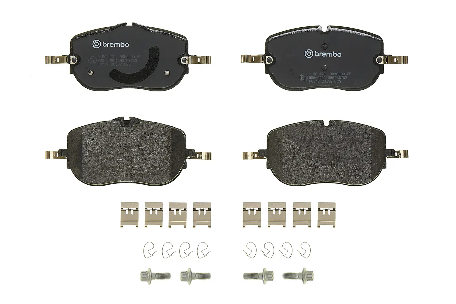 Pastilha de Freio Dianteiro Brembo Mercedes - P50173 - Imagem 3
