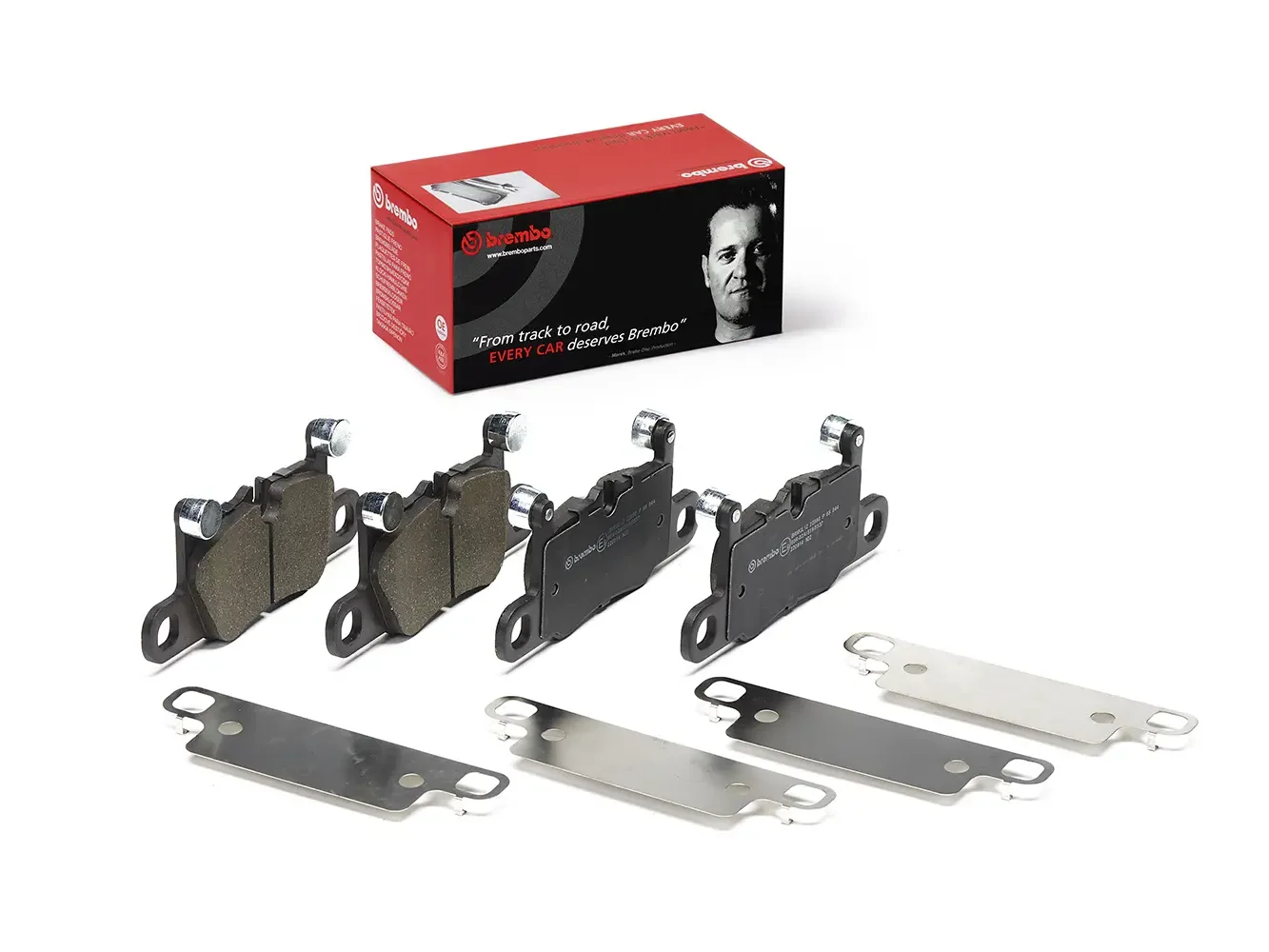 Pastilhas de Freio Traseiro Brembo Porsche - P65044