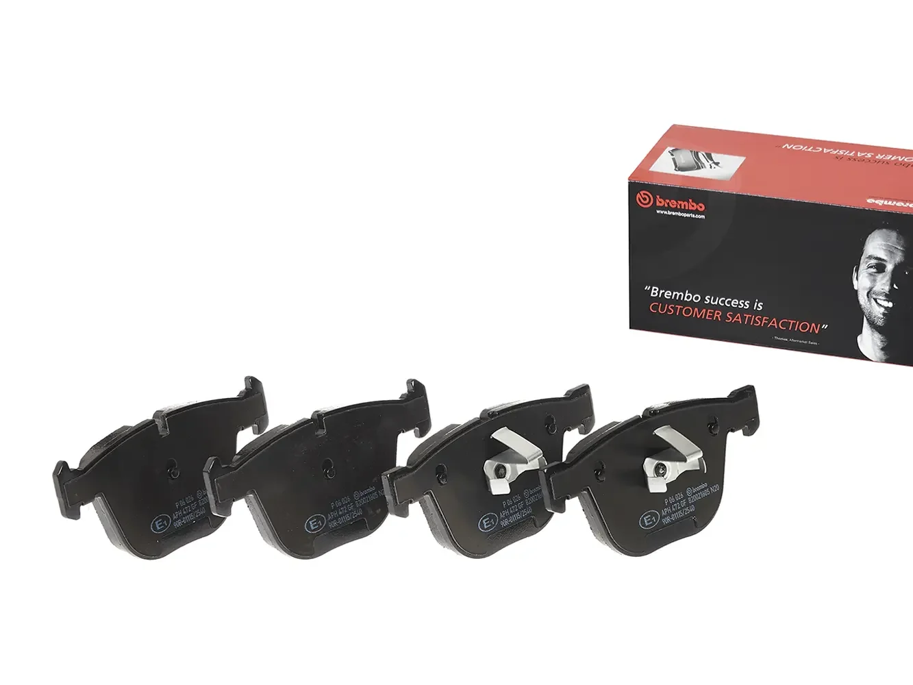 Pastilhas de Freio Traseira Brembo BMW - P06026