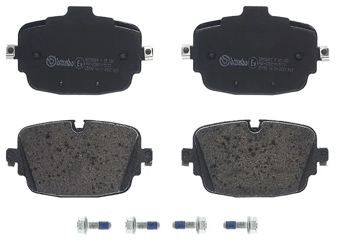 Pastilhas de Freio Traseira Brembo Audi A6 RS6 S6 S7 Q7 Q8 - P85180 - Imagem 3