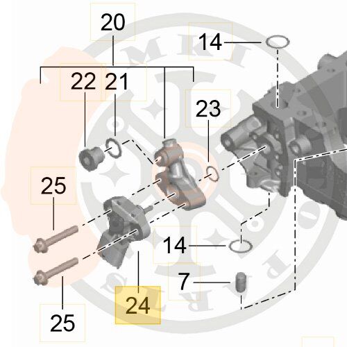 Sensor de Pressão do Óleo — 94860621300 — Original Porsche